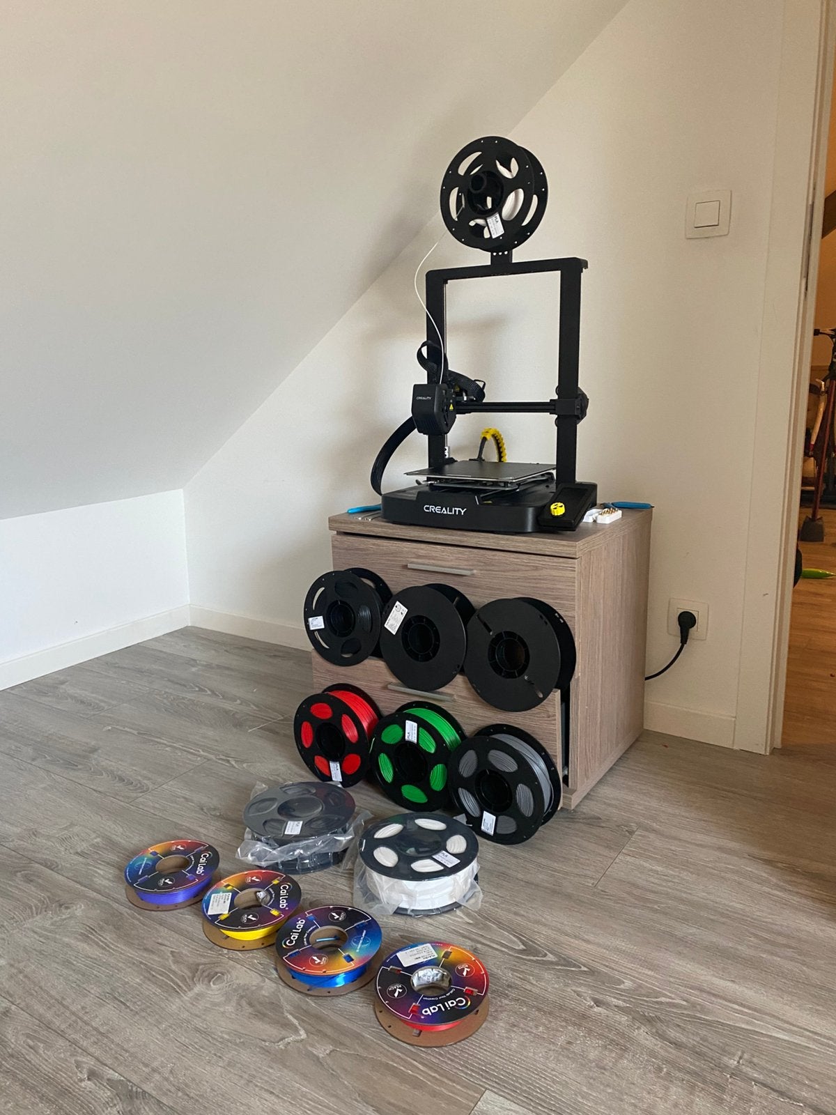 3D printer met filament en tools, Informatique & Logiciels, Enlèvement, Comme neuf, Filament