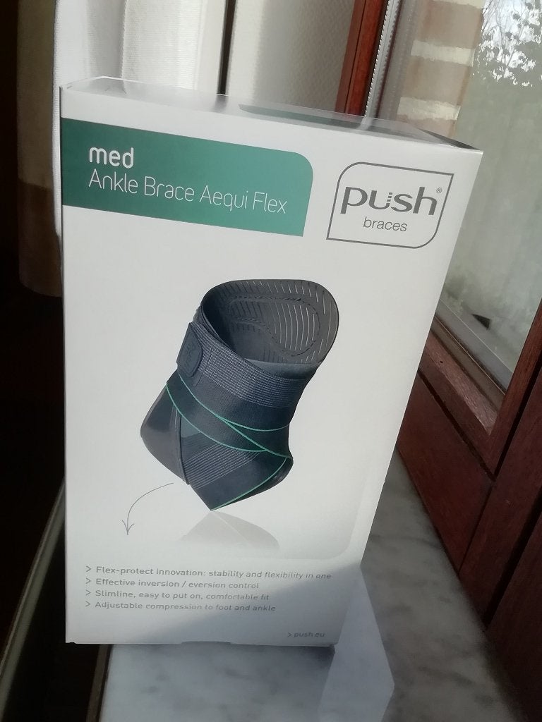 Nieuwe T1 PUSH MED AEQUI FLEX rechter enkelbrace, Ophalen of Verzenden, Nieuw