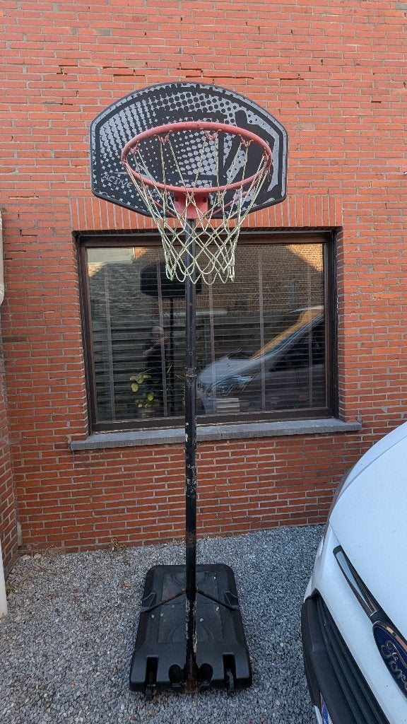 Verplaatsbare basketbalpaal Active Touch - verstelbaar, Sport en Fitness, Basketbal, Ophalen, Gebruikt, Ring, Bord of Paal