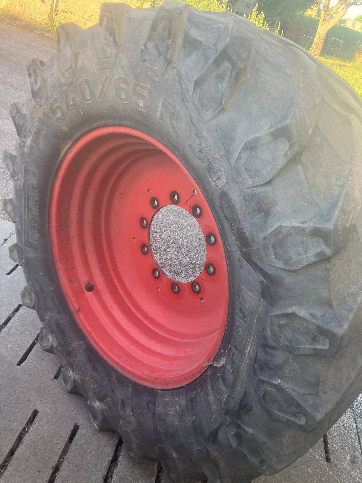 Fendt velgen + banden 540 65 R30, Zakelijke goederen, Landbouw | Onderdelen | Banden, Velgen en Assen, Ophalen