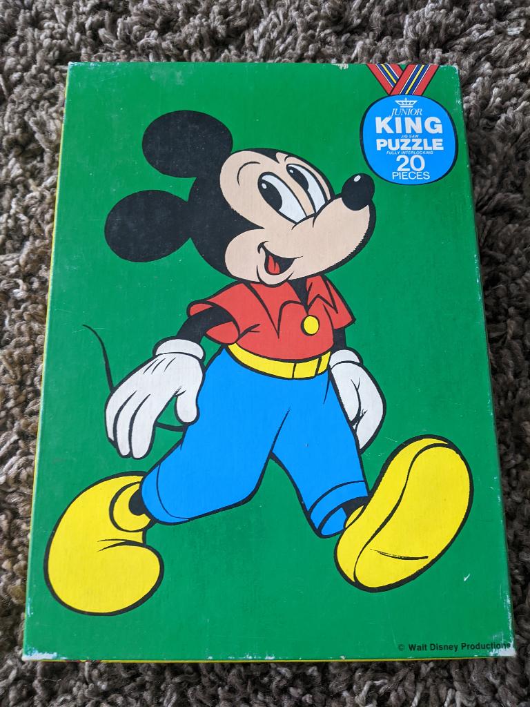 Puzzel van Disney 20 stukjes, Ophalen of Verzenden, Gebruikt, 2 tot 4 jaar