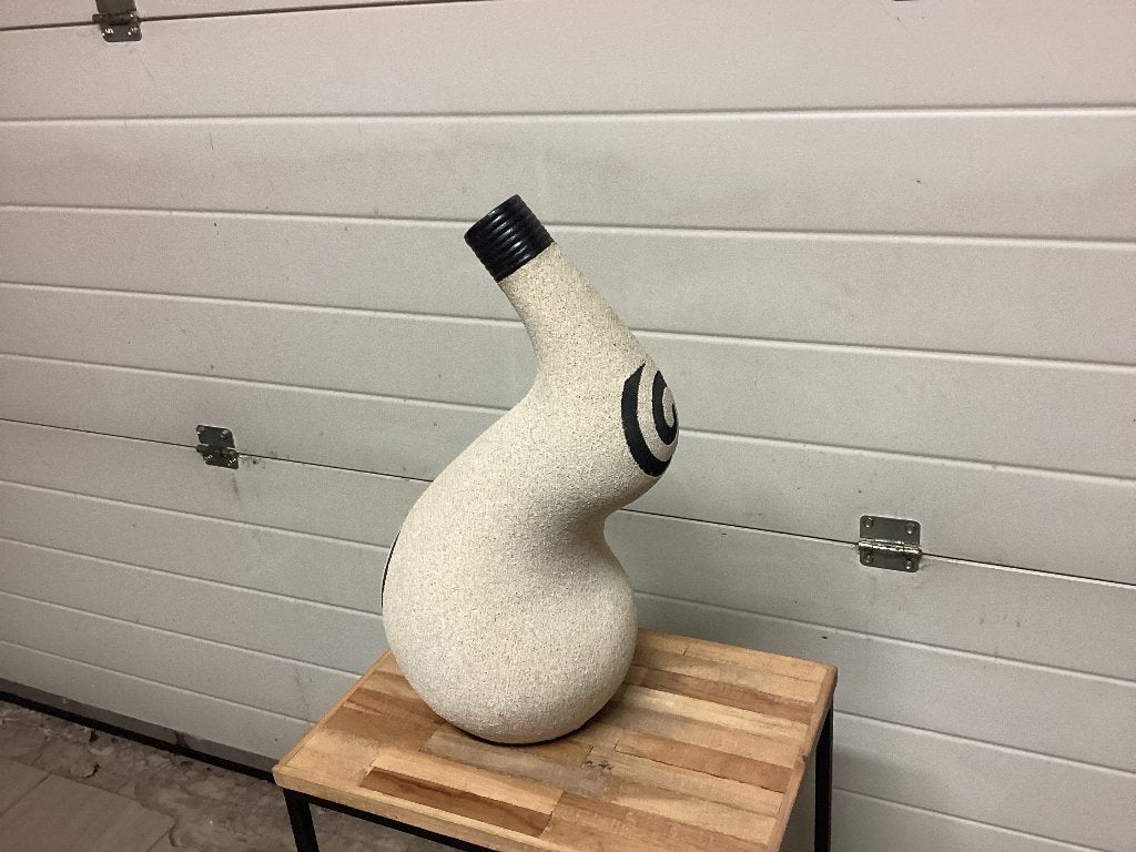 vaas kunstwerk, Antiquités & Art, Art | Objets design, Vase, Matériau naturel, Fait main, Enlèvement
