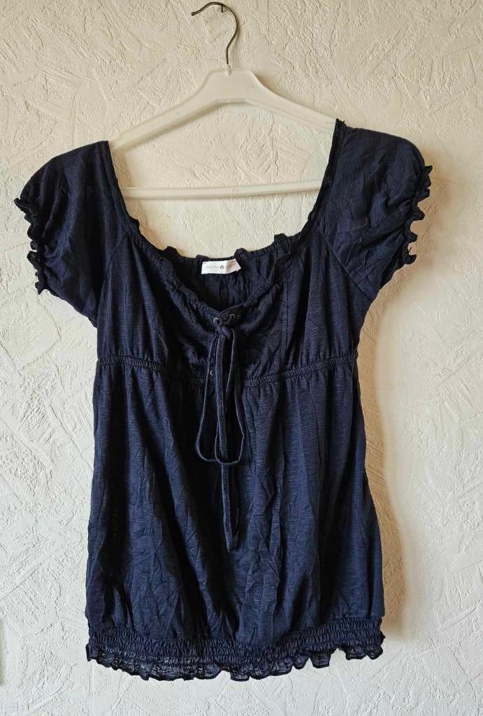 Blouse de marque CACHE CACHE taille M neuve, Ophalen of Verzenden, Zo goed als nieuw, Maat 38/40 (M), Blauw
