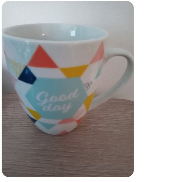 Tasse good day maison du monde neuf, Maison & Meubles, Enlèvement