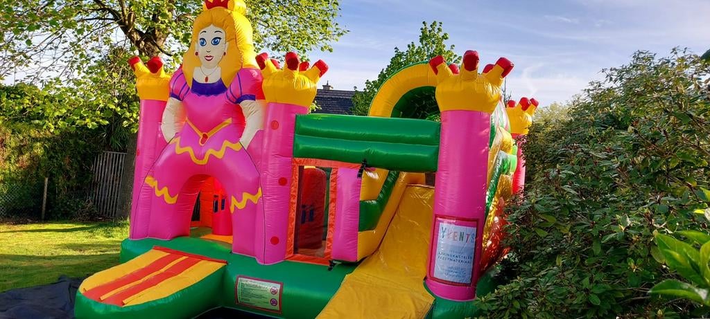 Springkasteel multiplay Prinses, Ophalen