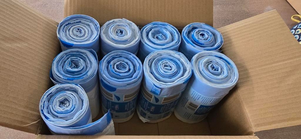 Sacs poubelles (7 rouleaux neufs + 2 entamés) 5L, Maison & Meubles