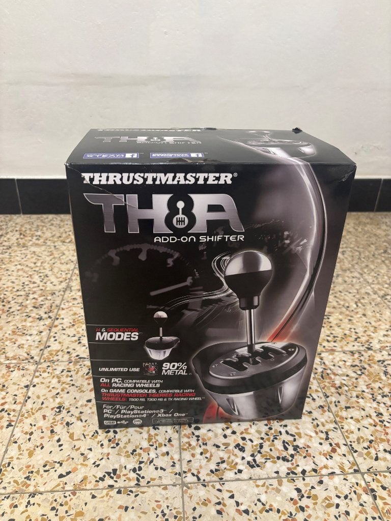 Thrustmaster TH8A Shifter (H-patroon en sequentieel), Games en Spelcomputers, Spelcomputers | Sony Consoles | Accessoires, Ophalen of Verzenden