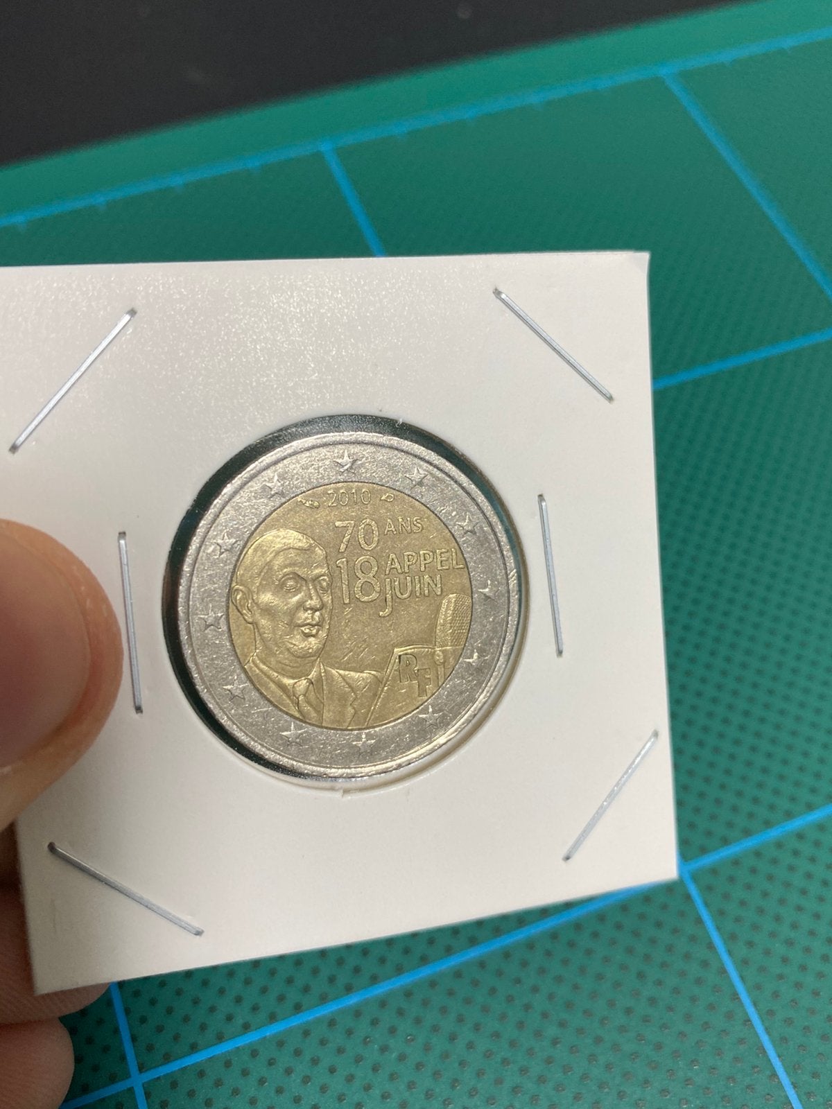 2 euro herdenkingsmunt Frankrijk, Timbres & Monnaies, Enlèvement ou Envoi, France, 2 euros, Monnaie en vrac