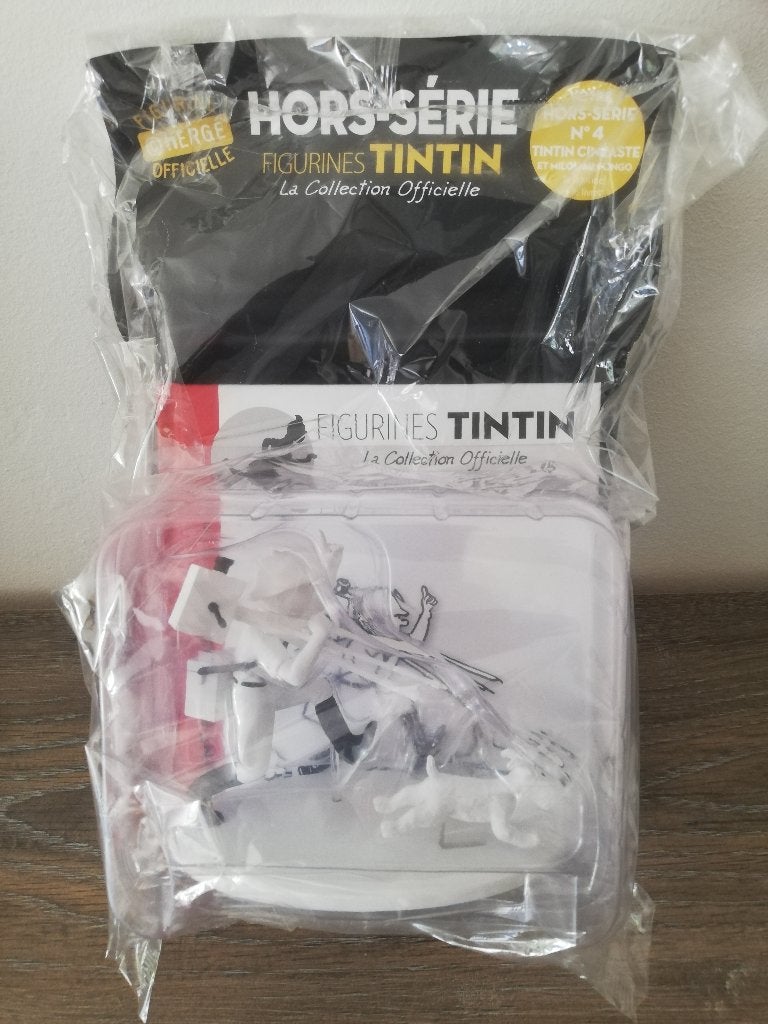 Figurine Tintin Noir/Blanc, Collections, Enlèvement ou Envoi, Tintin, Neuf