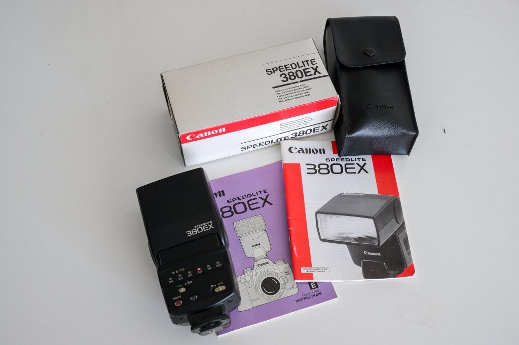Canon Speedlite 380EX, Canon, Canon, Externe flitser, TTL