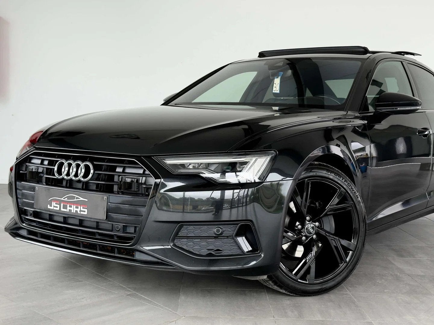 Audi A6 2.0 TDi SLINE-1ERPRO-COCKPIT-CARPLAY-CAMERA-GPS-JANT, Auto's, Automaat, 4 deurs, Alcantara, Zwart