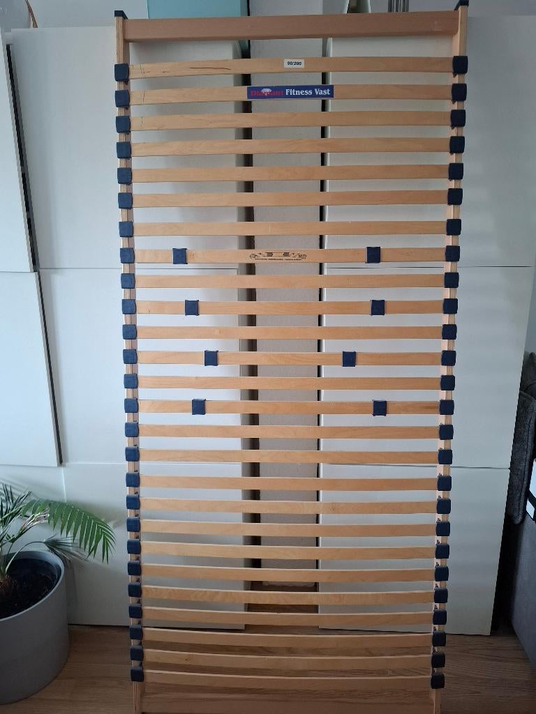Lattenbodem 90x200 cm, Ophalen, Gebruikt, 90 cm, Eenpersoons