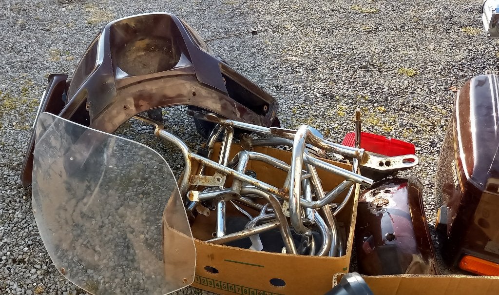 honda goldwng 1100, Motos, Enlèvement, Utilisé