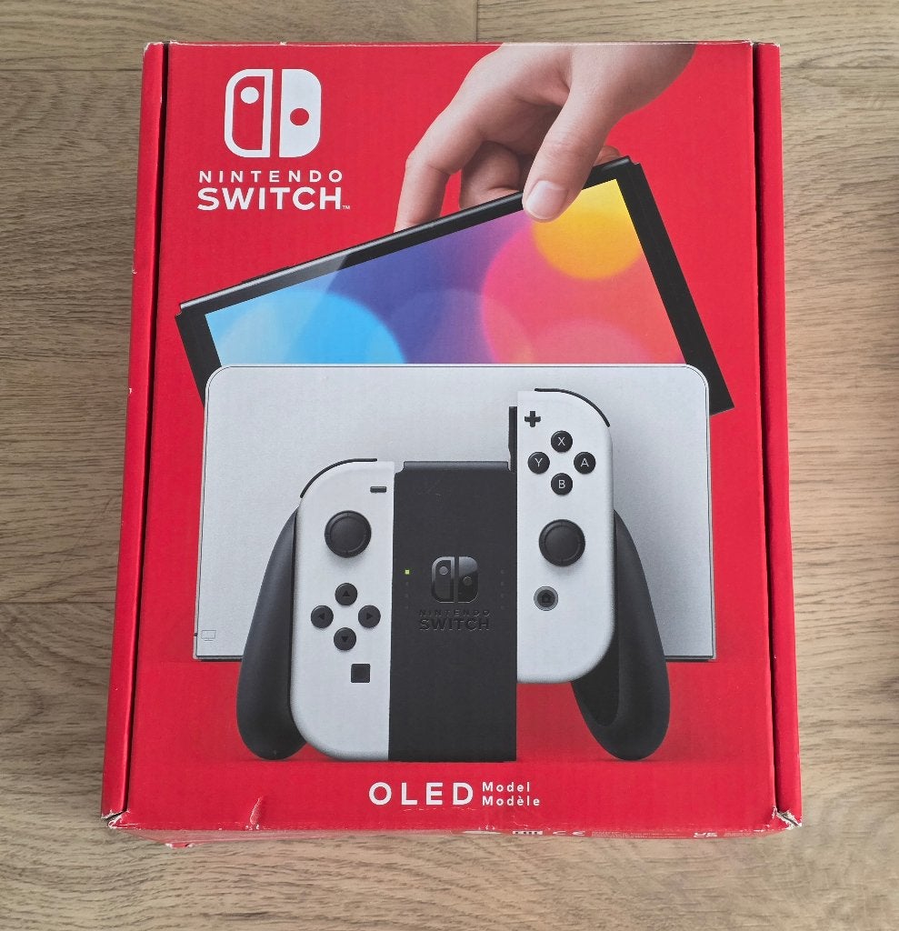 Nintendo Switch OLED garantie en très bon état, Enlèvement, Comme neuf, Avec 2 manettes, Switch OLED