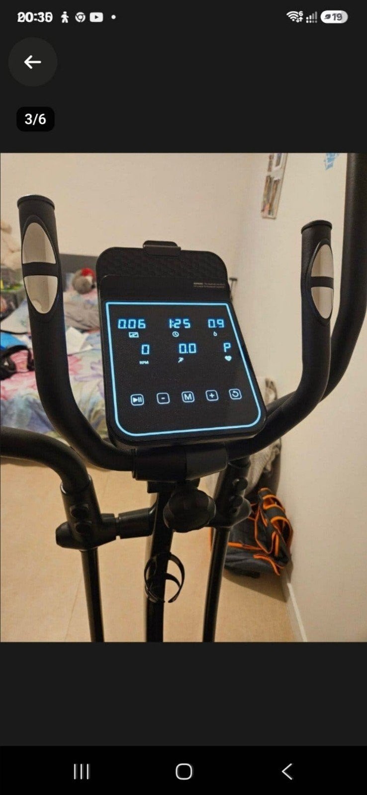 Crosstrainer reebok, Ophalen, Gebruikt