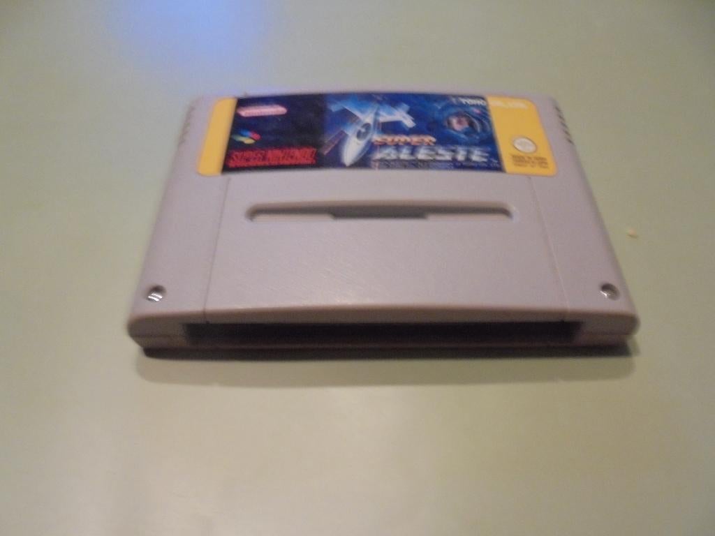 Super Nintendo Super Aleste (orig), Games en Spelcomputers, Games | Nintendo Super NES, Ophalen of Verzenden, Gebruikt, Racen en Vliegen