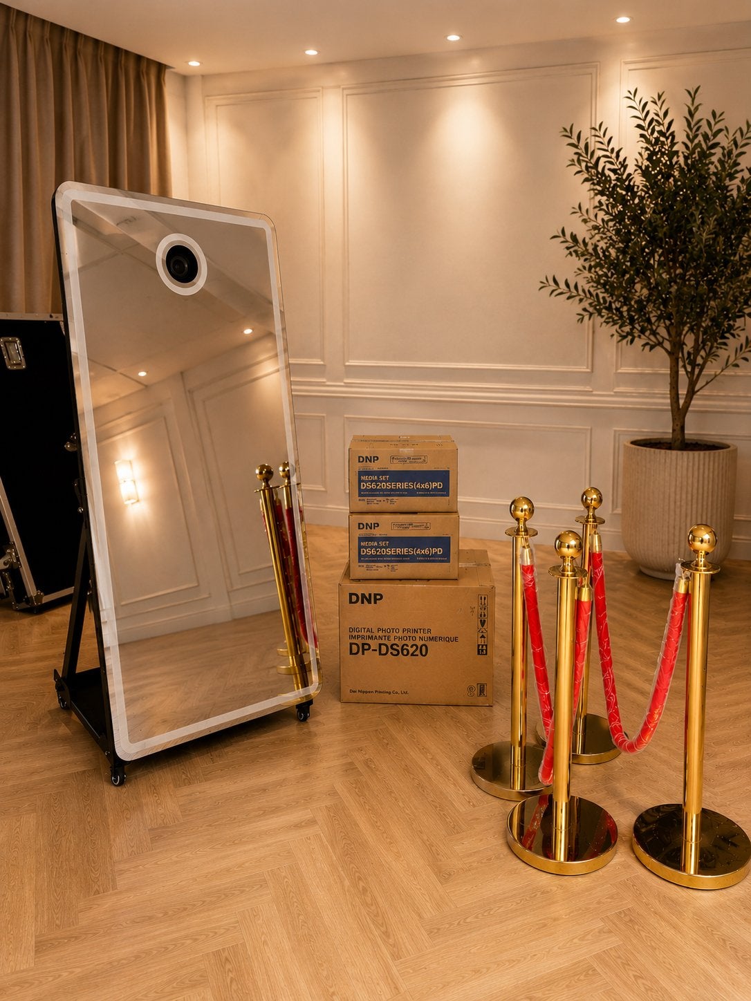 MIRROR PHOTOBOOTH - COMPLETE SET, Canon, Photobooth, Ophalen, Zo goed als nieuw