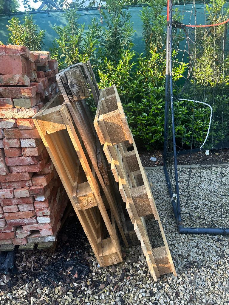 Palet hout, Doe-het-zelf en Bouw, Hout en Planken, Ophalen, Gebruikt, Minder dan 25 mm, 200 tot 250 cm