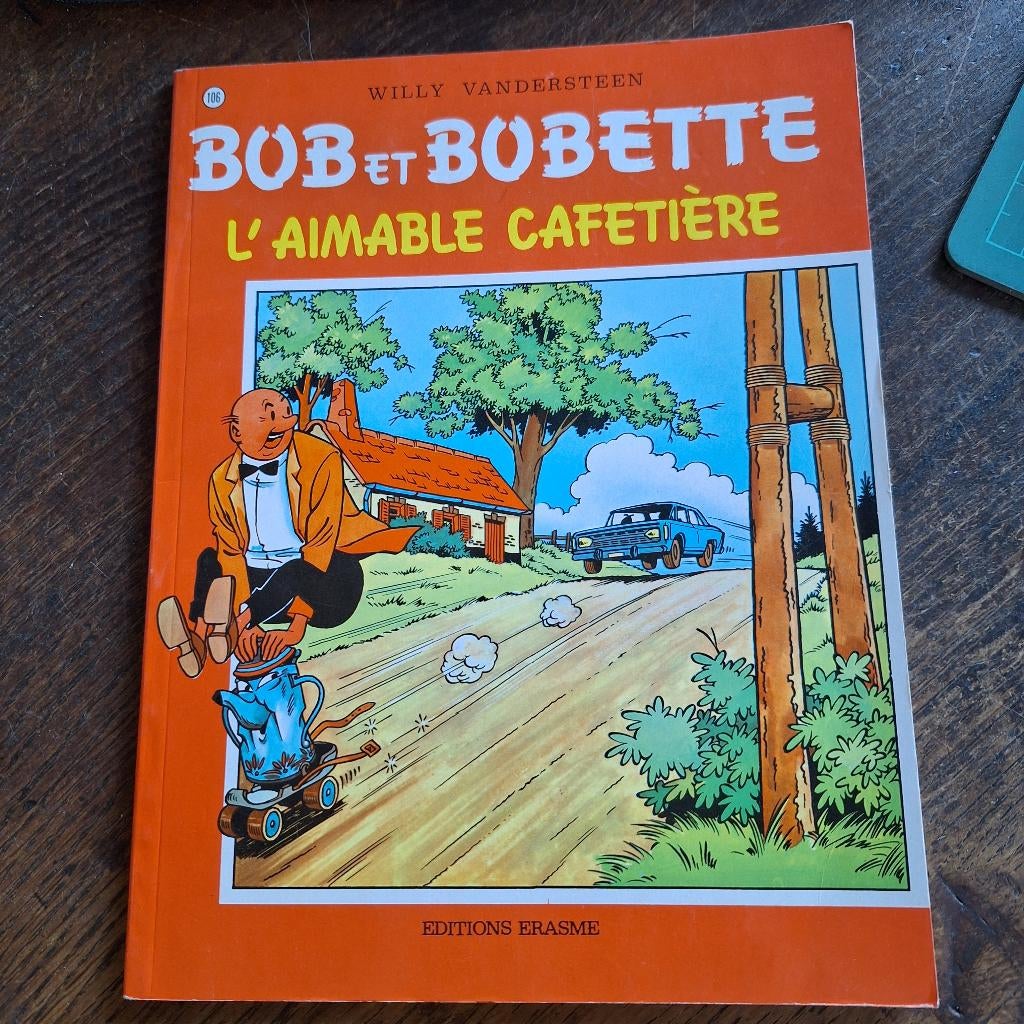 BOB ET BOBETTE L'AIMABLE CAFETIERE, Willy Vandersteen, Une BD, Comme neuf, Envoi