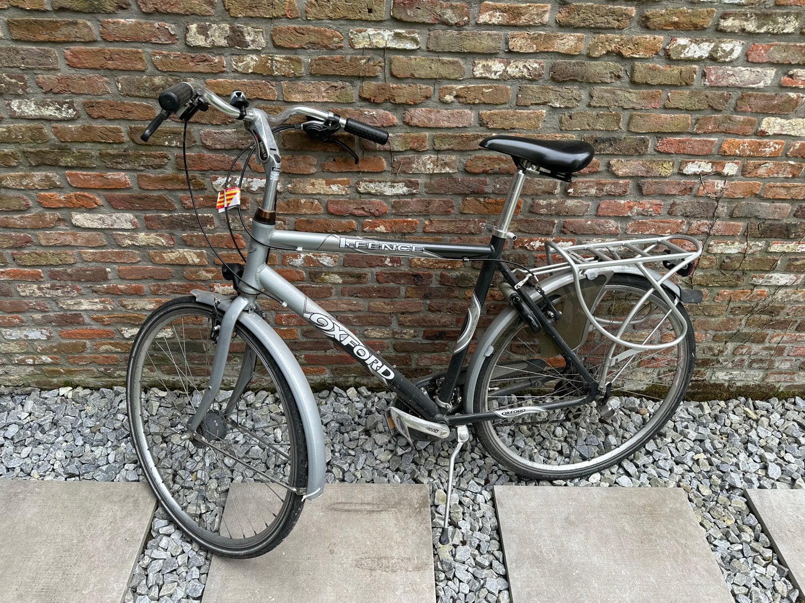 Oxford herenfiets maat 57, Gebruikt, Velgrem, Versnellingen, 57 tot 61 cm