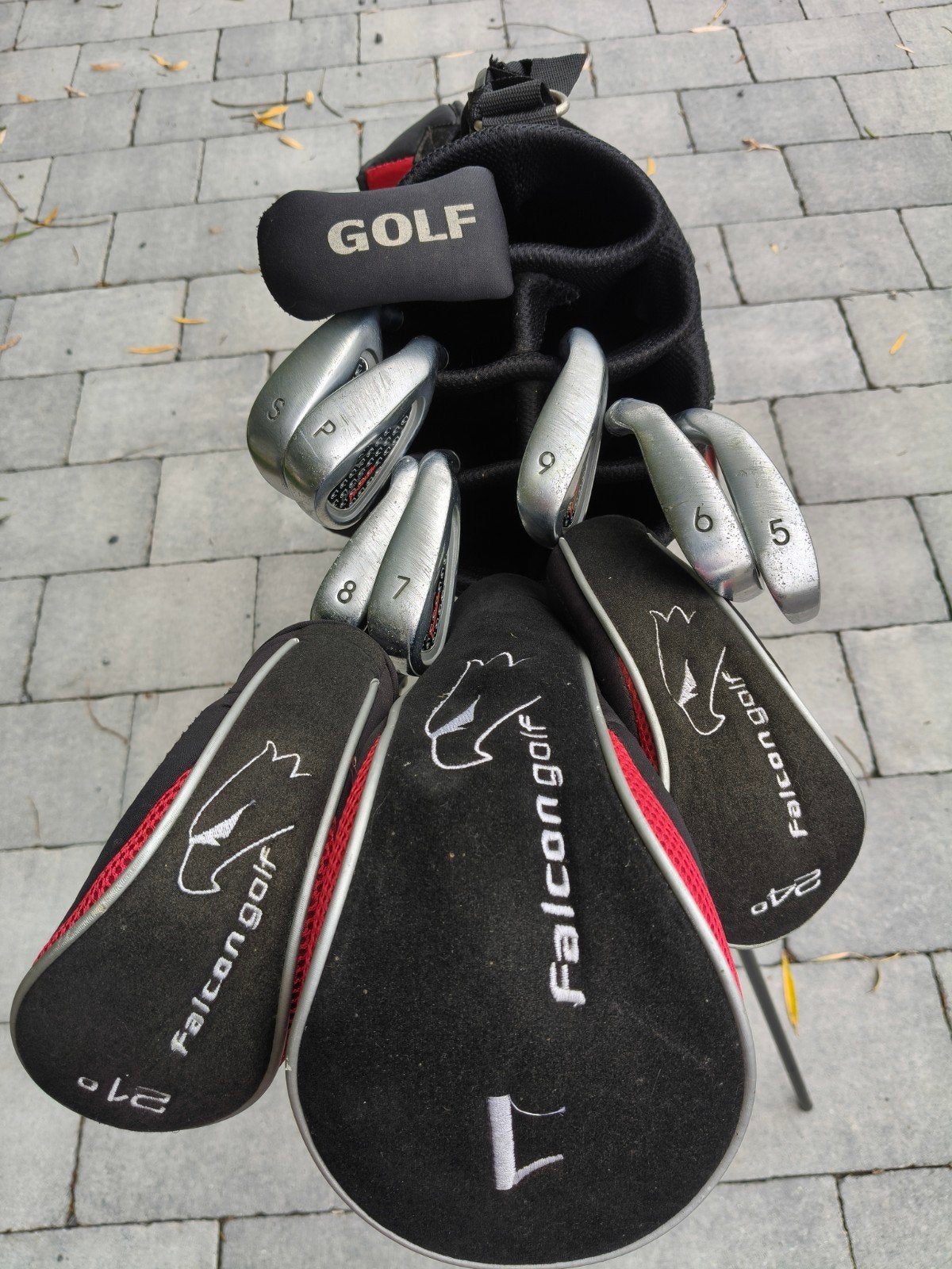 Clubs de golf Falcon, Ophalen, Gebruikt, Set, Overige merken