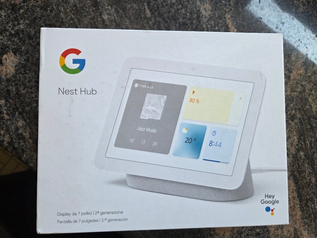 Google Nest Hub, TV, Hi-fi & Vidéo, Enceintes, Google, Enlèvement ou Envoi, Comme neuf, Autres types