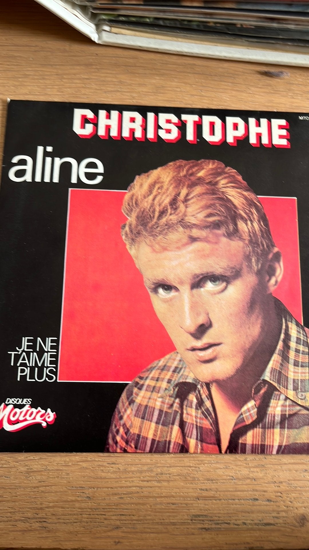 Vinyle 45 T Aline Christophe, CD & DVD, Vinyles Singles, Enlèvement, Comme neuf, Classique