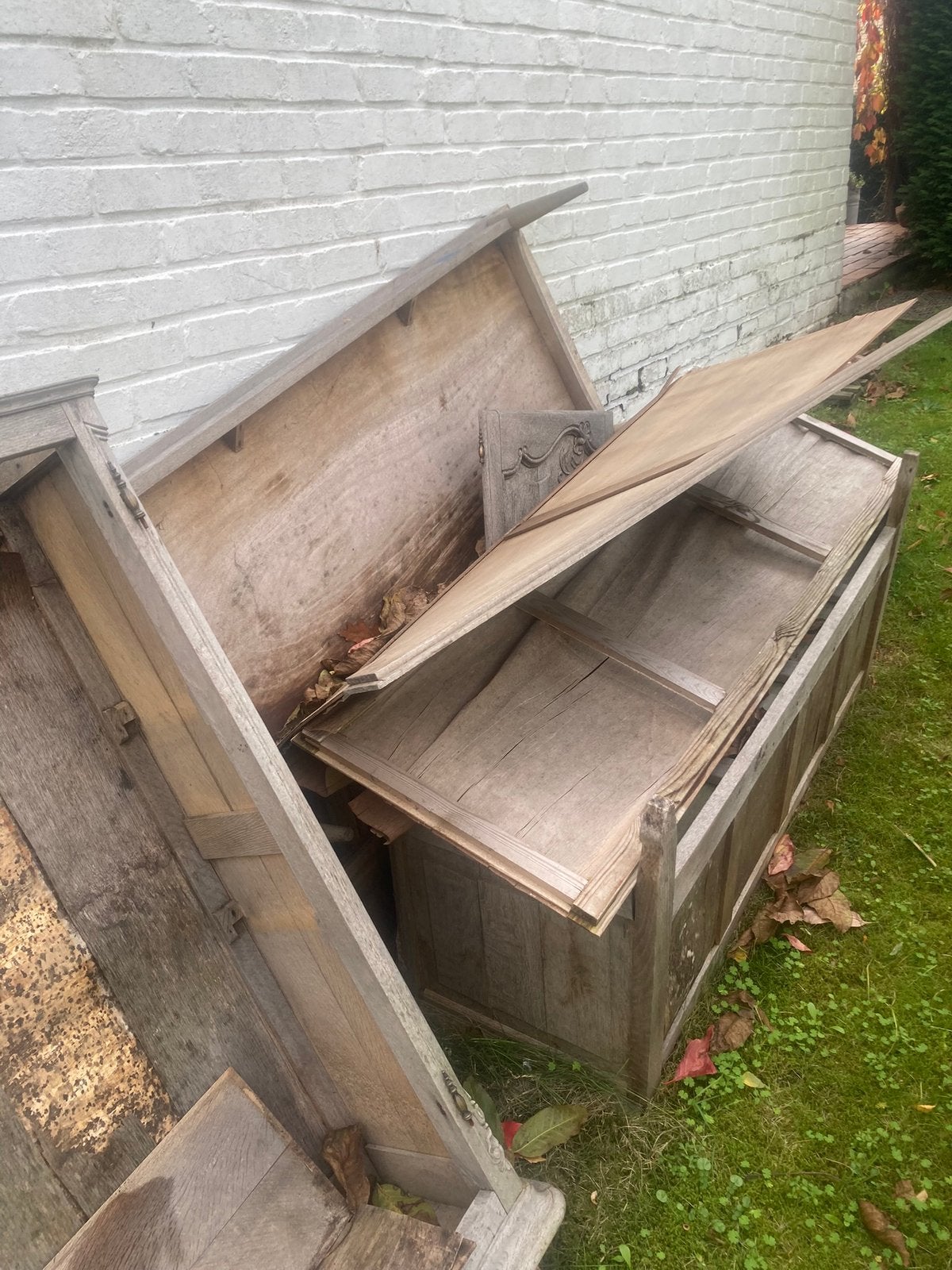 Eiken brandhout, Tuin en Terras, 3 tot 6 m³, Ophalen, Eikenhout, Blokken