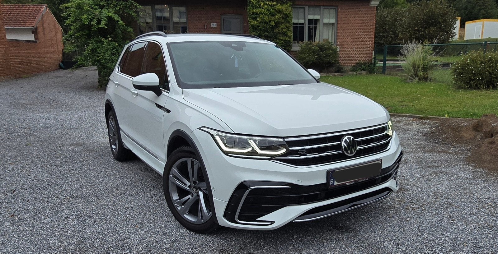 TIGUAN 1.5TSI R-LINE *MATRIX*VIRTUAL COCKPIT*CARPLAY, Auto's, Volkswagen, Euro 6, 4 cilinders, Wit, 5 zetels