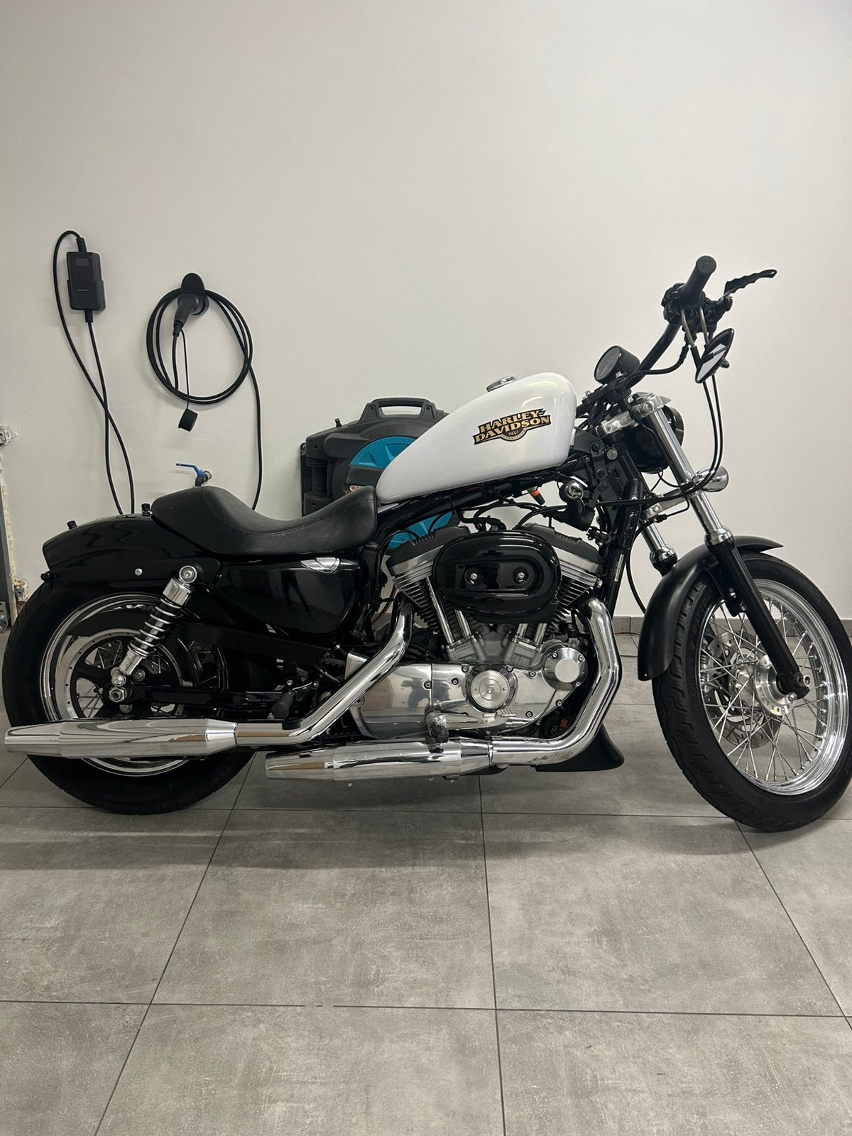 Harley Davidson 883, Ophalen