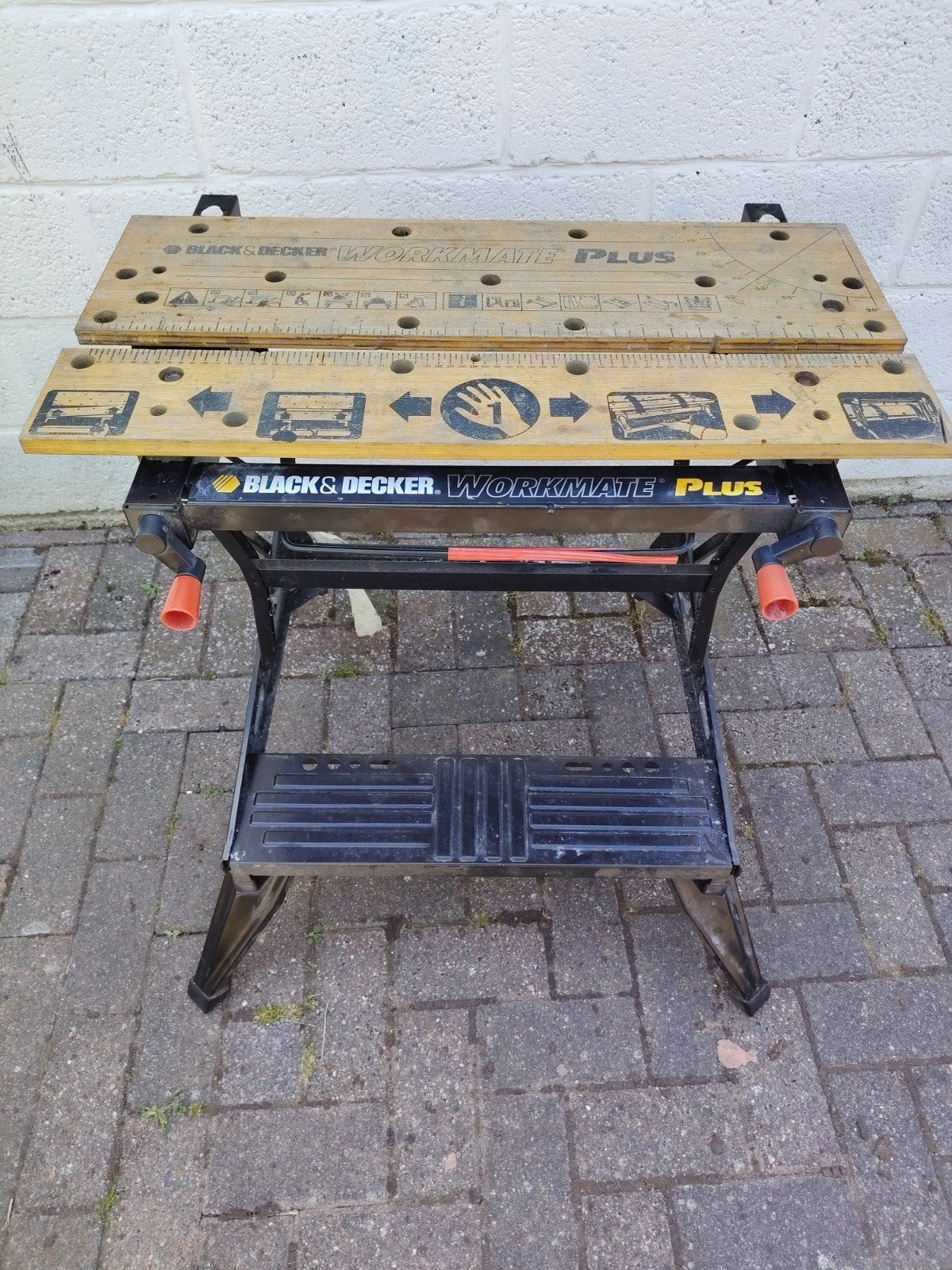 Werktafel black Decker, Ophalen