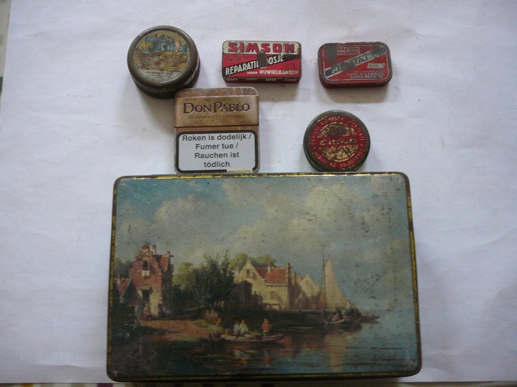 Boîte en fer, Collections, Enlèvement, Utilisé