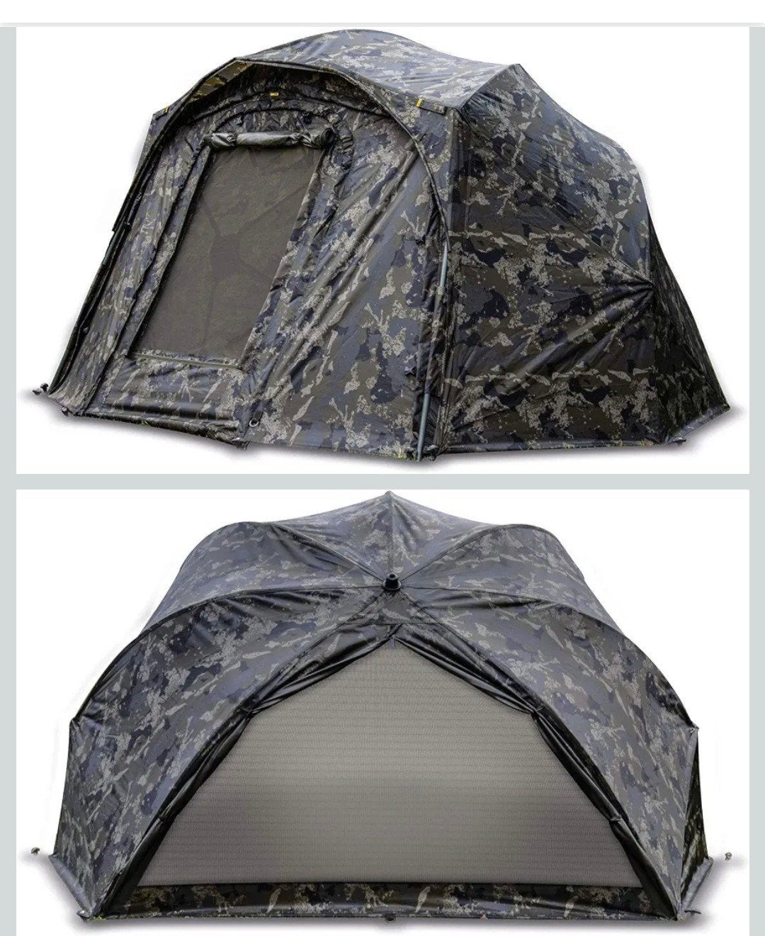 Solar brolly camo system., Watersport en Boten, Hengelsport | Karpervissen, Ophalen, Zo goed als nieuw