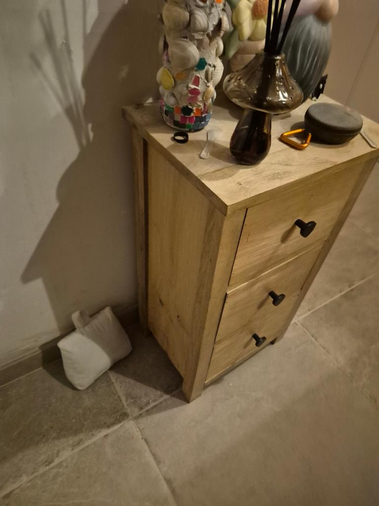 Ladenkastje, Ophalen