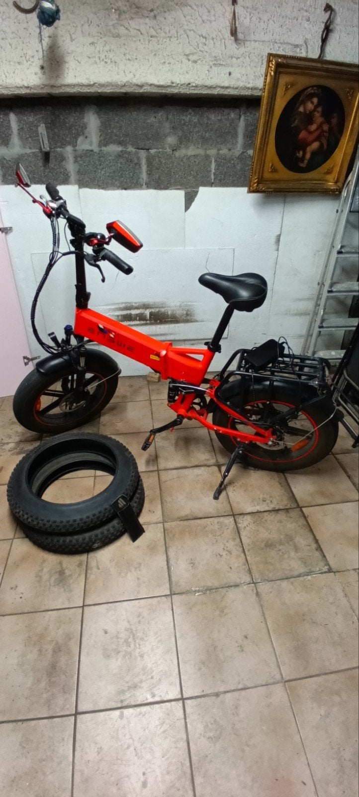 Engwe Engine X Fat bike, Engwe, Enlèvement, Utilisé, Frein à disque