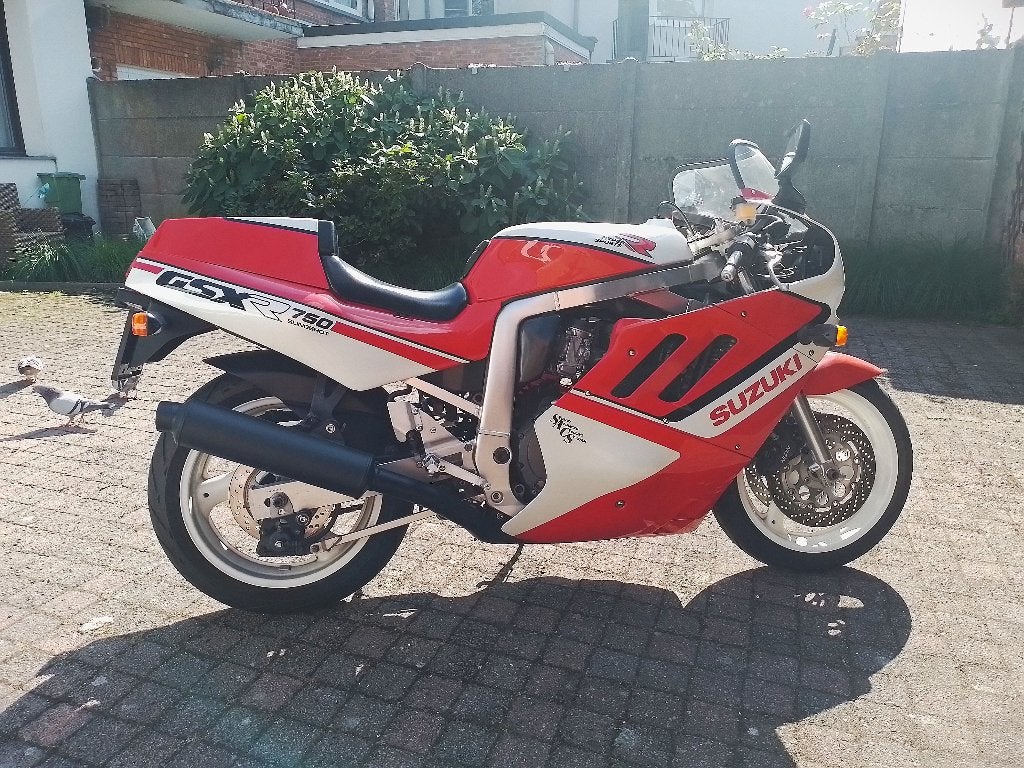 Suzuki GSXR 750 Slingshot '88 - 100% in orde, 750 cm³, Occasion, Plus de 35 kW, 4 cylindres