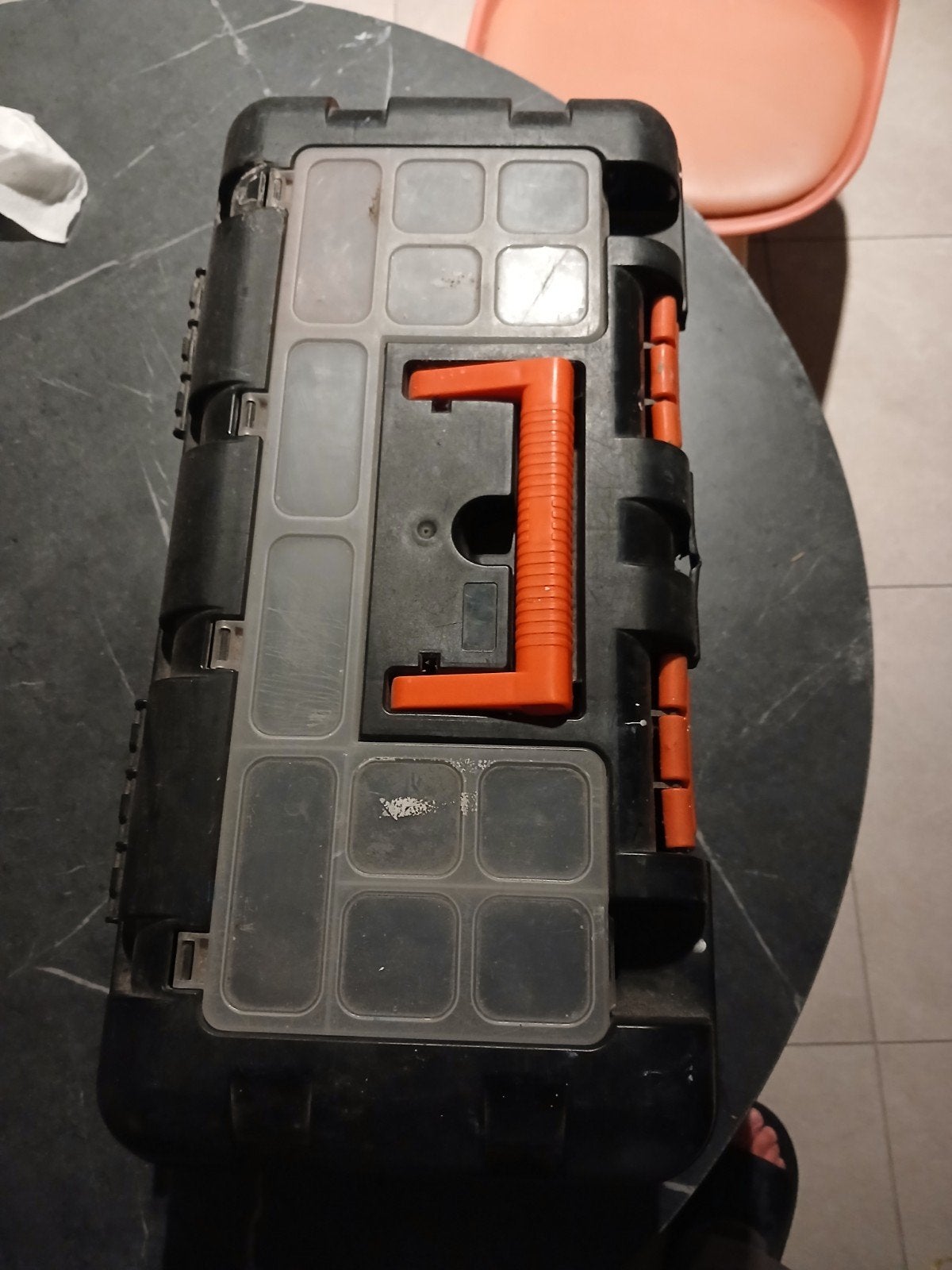 Werkbak te koop, Ophalen