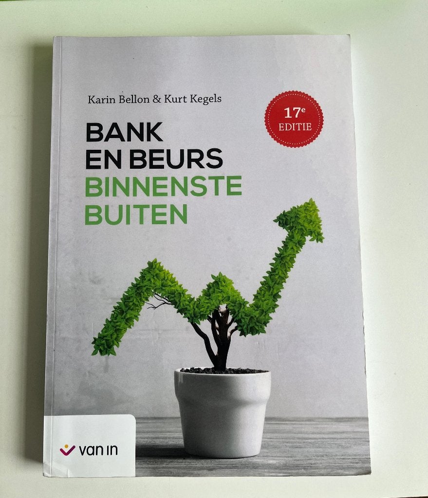 Banque et bourse de fond en comble, Envoi, Comme neuf, Van In
