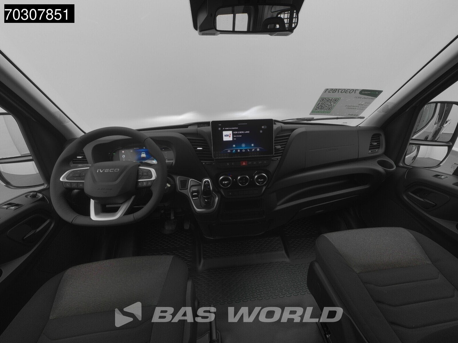 Iveco Daily 35C21 3.0L Automaat Open Laadbak 210PK ACC LED A, Auto's, Stof, Euro 6, 4 cilinders, Iveco