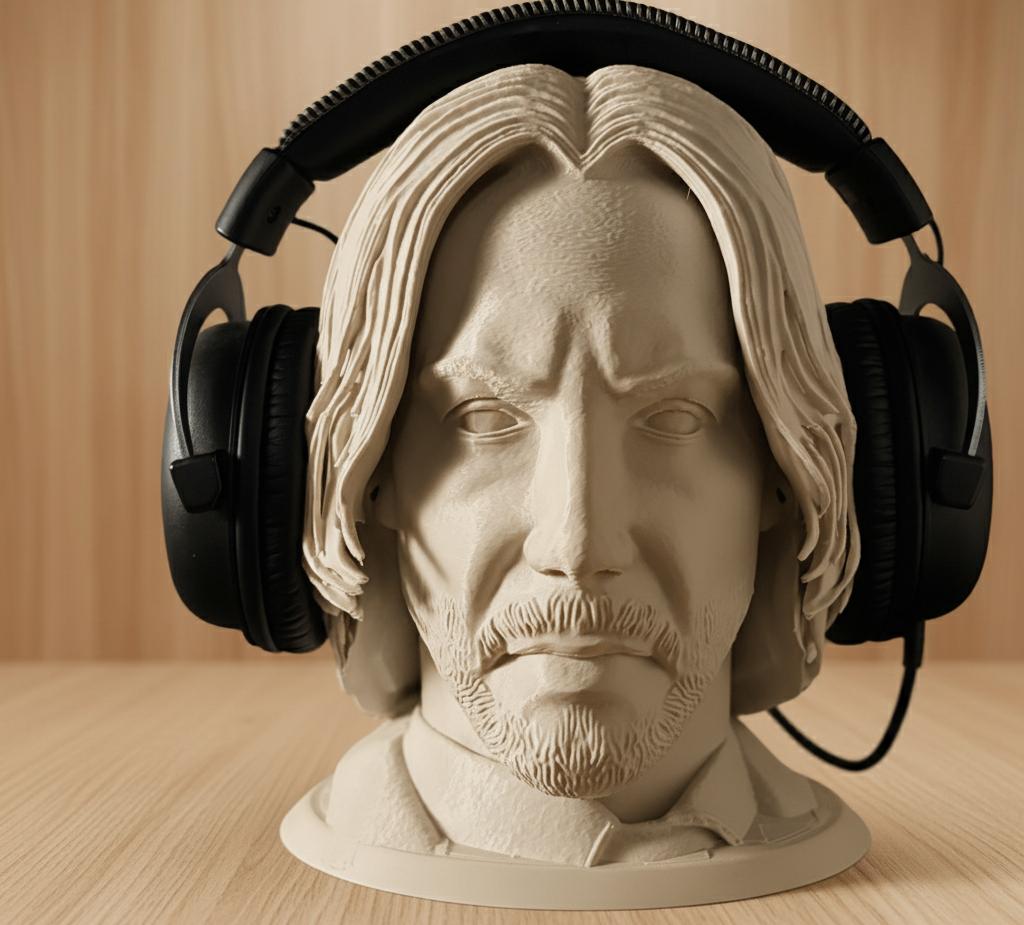 John Wick Headset Stand, Ophalen