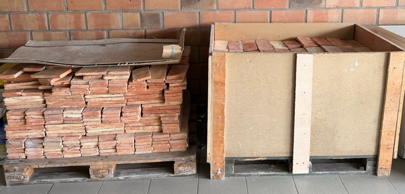 Carreaux en terre cuite, Bricolage & Construction, Dalles & Carrelages, Neuf, Carrelage de sol, Céramique, Enlèvement