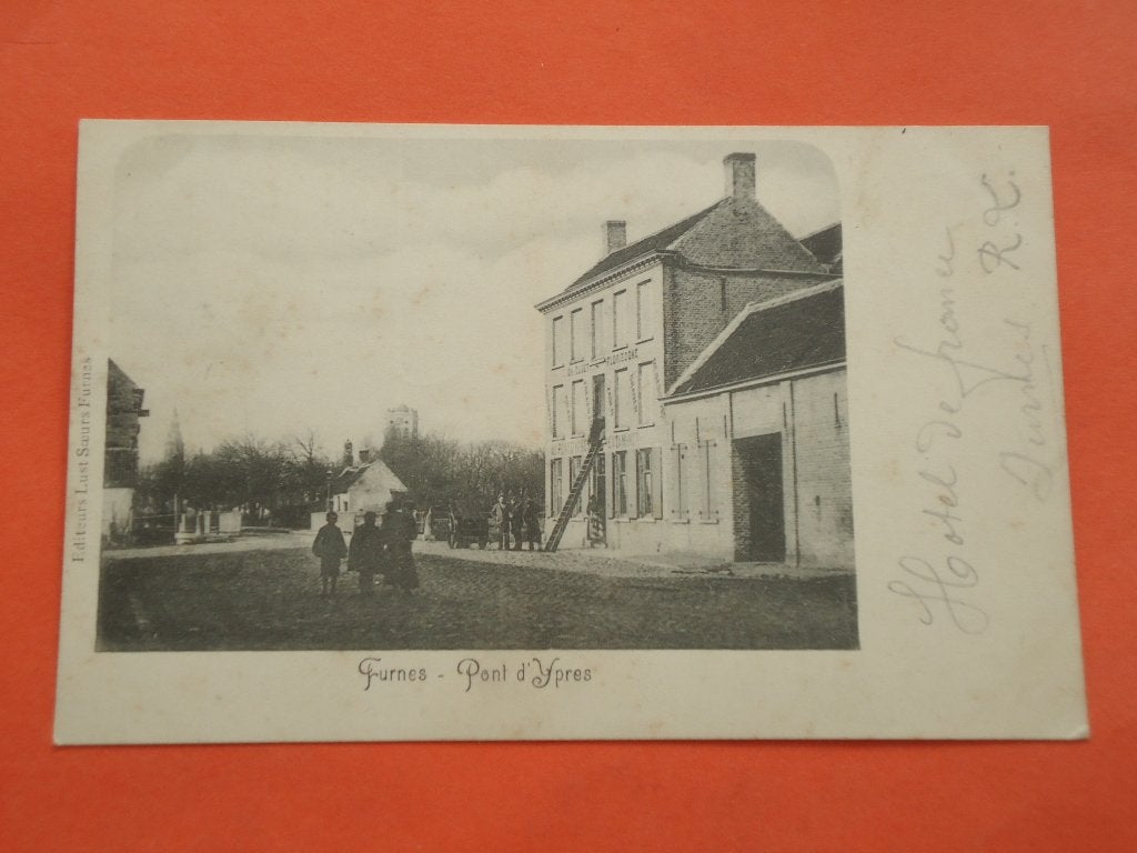 Veurne - Furnes Pont d' Ypres, Verzamelen, Ophalen of Verzenden, Voor 1920, Gelopen, West-Vlaanderen
