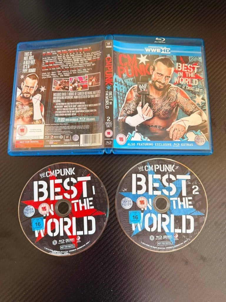 Blu-ray : Wwe cm punk best in the world (catch), Enlèvement ou Envoi, Blu-ray