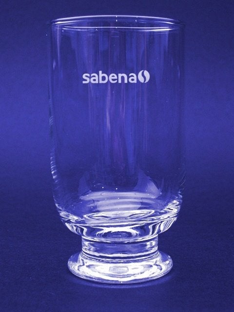 Verre à vin Sabena — Avec logo et petit pied #3, Collections, Enlèvement ou Envoi, Neuf