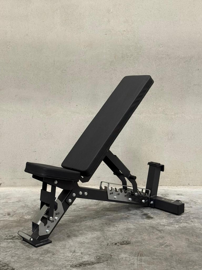 Rize pro bench 52kg eigen gewicht, Ophalen, Nieuw, Armen, Fitnessbank