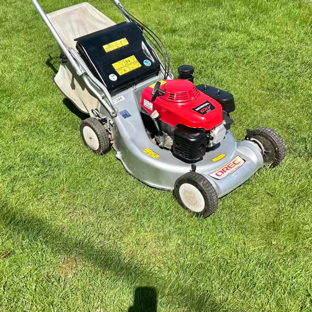 Orec GR535 PRO HONDA – Grote Beurt + Nieuwe Meskoppeling!, Ophalen, Versnellingen, Zo goed als nieuw, Benzine-grasmaaier
