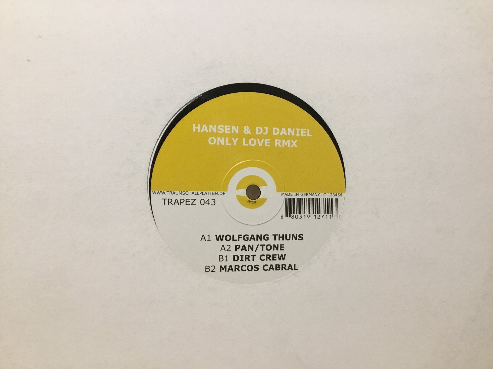 Hansen & DJ Daniel. Only Love (Remixes), CD & DVD, Vinyles | Dance & House, Enlèvement ou Envoi, Comme neuf