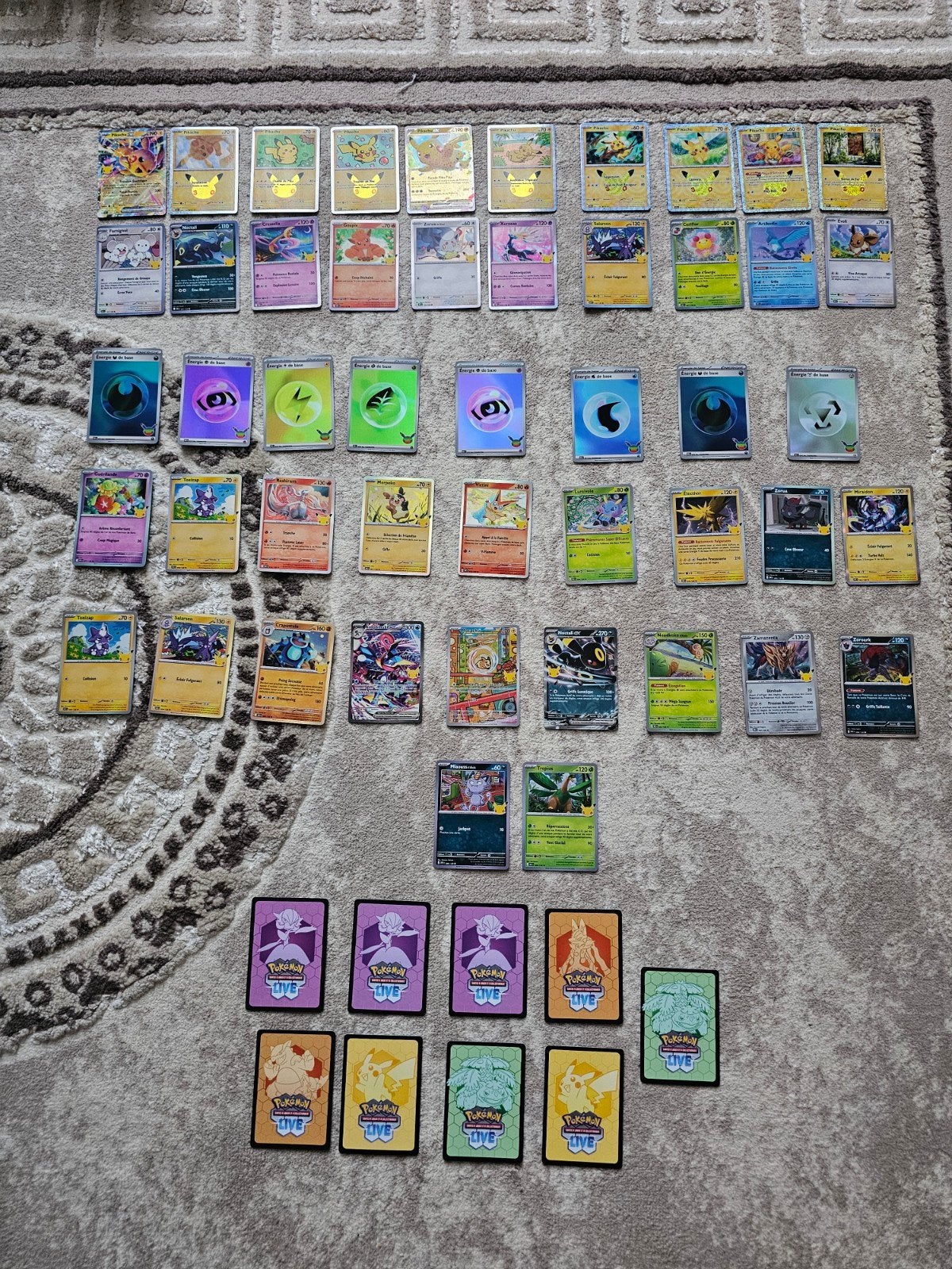 LOT POKEMON CARTES, Enlèvement ou Envoi, Neuf, Plusieurs cartes