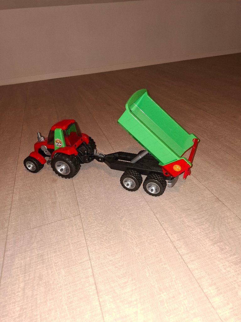 Bruder Roadmax tractor met aanhanger - vanaf 2 jaar, Kinderen en Baby's, Ophalen