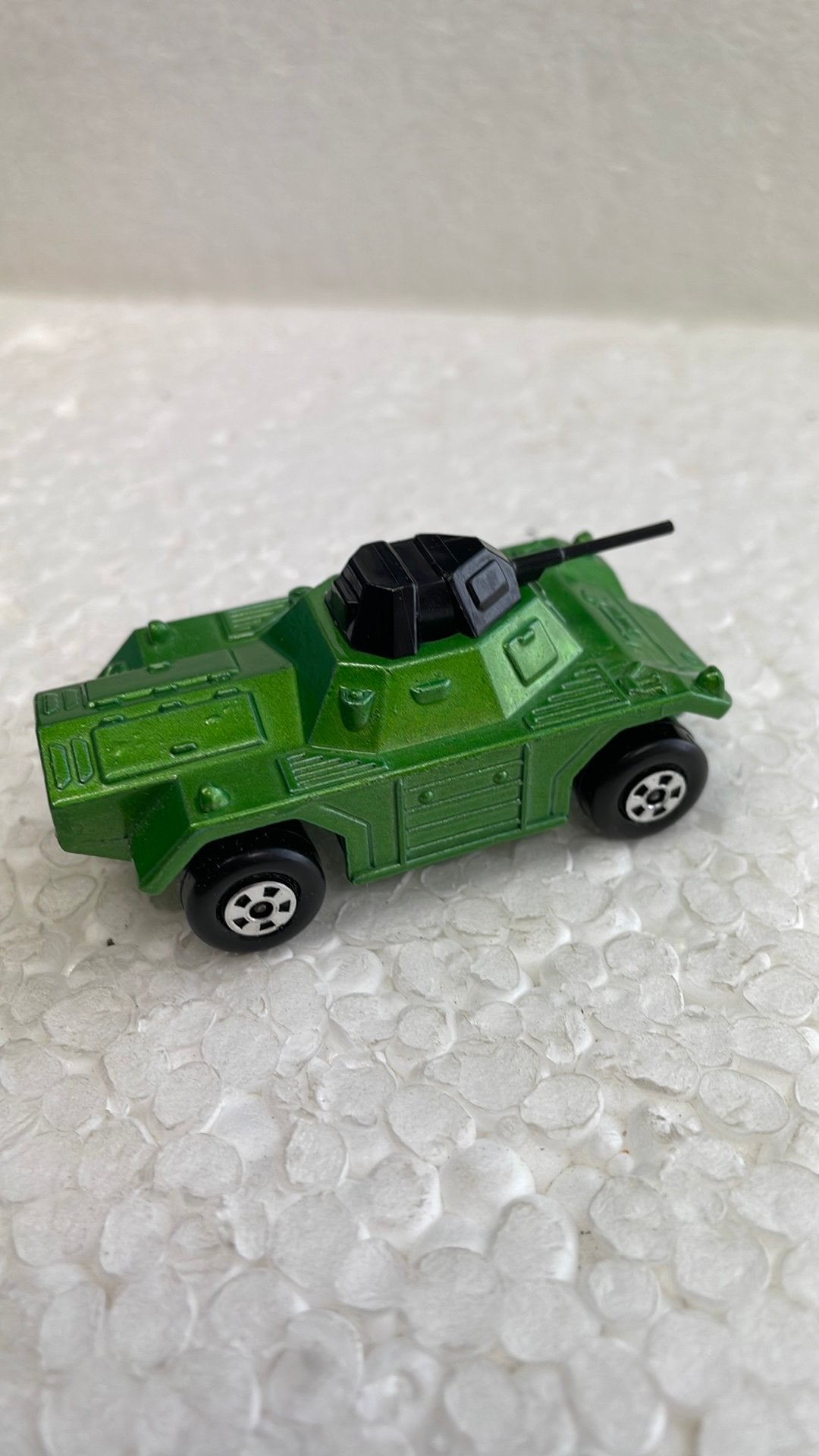 Matchbox Rolamatics 73 Weasel groen, Ophalen of Verzenden, Zo goed als nieuw